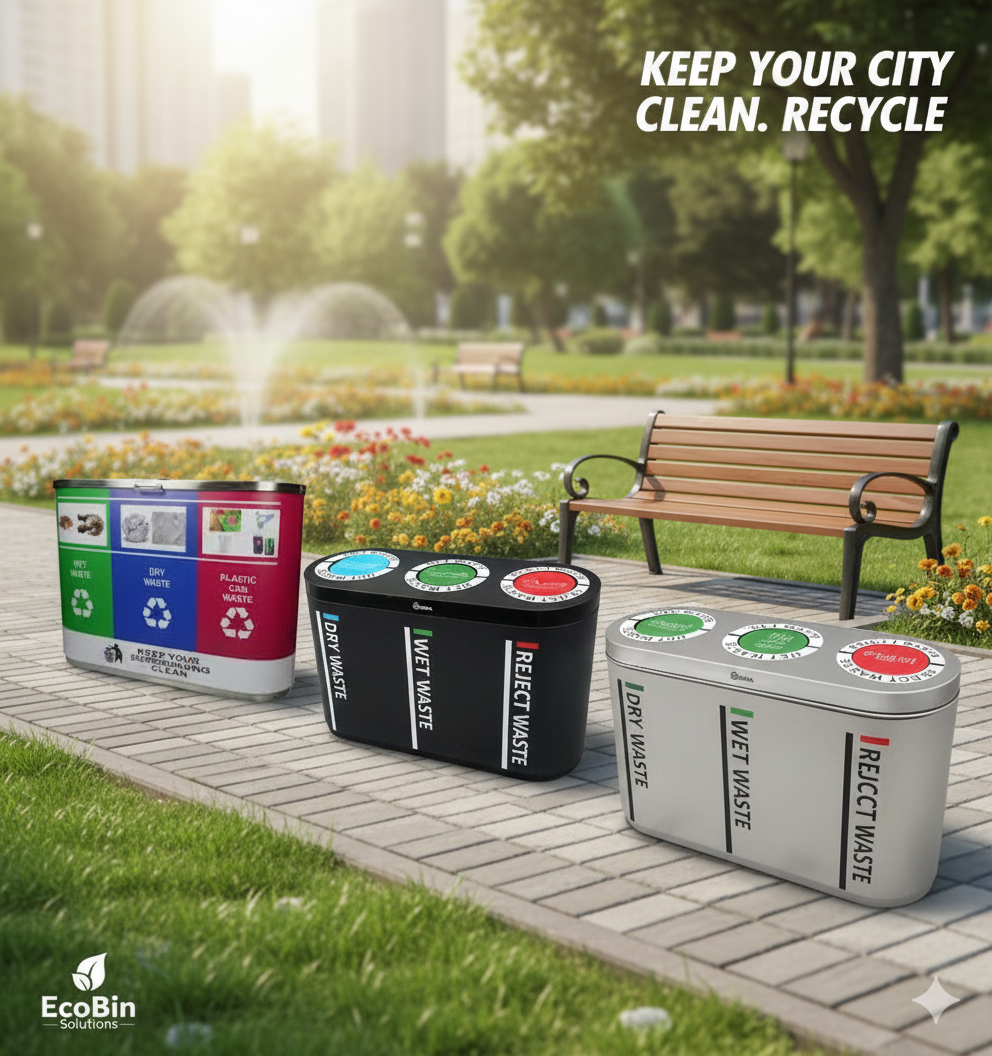 Stainless Steel customize Dustbins