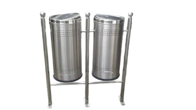 SS Dustbin: Leading Steel Swing Bin Manufacturer in New Delhi - View 4 | Steel Shakti Fabrication